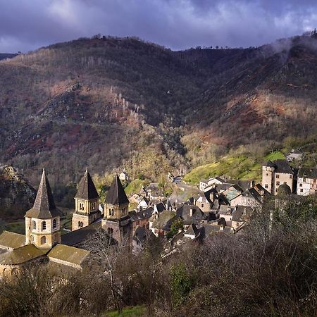 Gite De La Cascade Salles-la-Source Exteriör bild